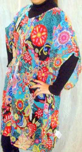 Poly Chiffon Printed Sarongs with sequins