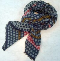 Acrylic Cotton Scarves - 70x180 Cm | Multi Color, Soft Woven Fabric, Medium Thickness, Versatile Style For All Seasons
