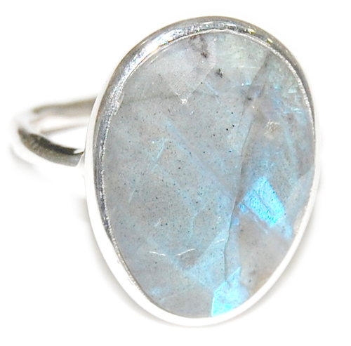 Silver Stone Ring
