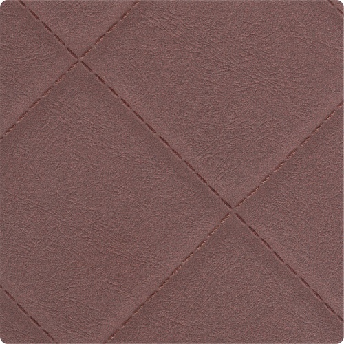 Maroon Stitch Leather - 1220x2440mm Size 0.7-1mm Thickness | Lightweight Durable Appealing Texture Corrosion Resistant Environment Friendly