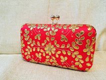 Beautiful Gotta Patti Box Clutch