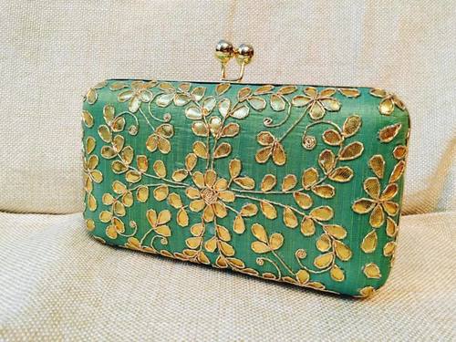 Stylish Gotta Patti Box Clutch