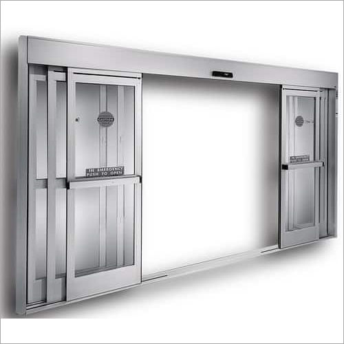 Telescopic Glass Sensor Door