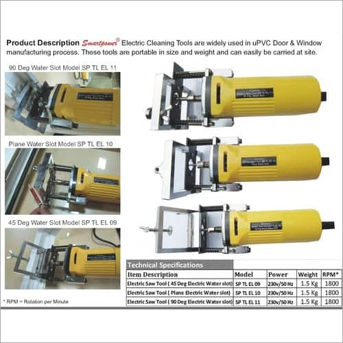 UPVC Windows Electric Cleaning Tools