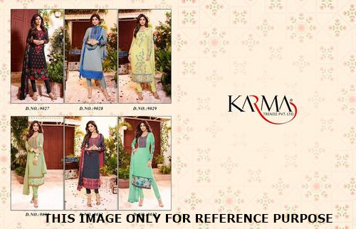KARMA (SHIFFLI NX) Straight Salwar Kameez Wholesale