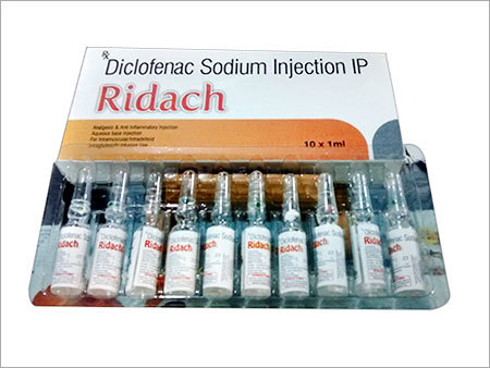 Diclofenac Sodium Injection IP - High Purity Suitable for All Age Groups Fast-Acting Pain Relief