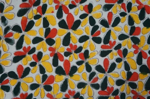 COTTON CORDUROY PRINT FABRICS