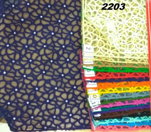 Washable All Over Embroidered Fabrics