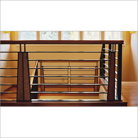 IPE Wood Railing Flooring - Variable Dimensions, Brown | Fire Resistant, Scratch Resistant, Easy Install, Smooth Finish