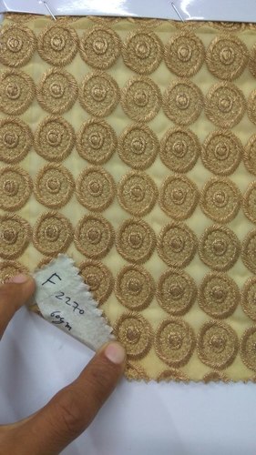 Light In Weight Chikankari Embroidered Fabrics