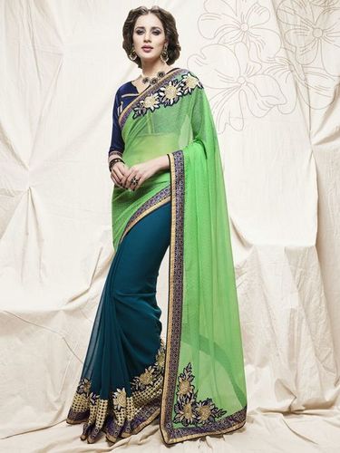 Embroidered Silk Sarees