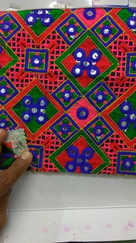 Shinny Mirror Embroidered Fabric