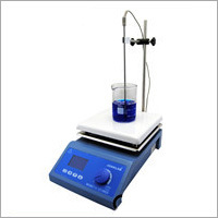 Blue & White Magnetic Stirrer Hot Plate