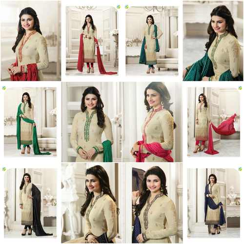 vinay georgette suit