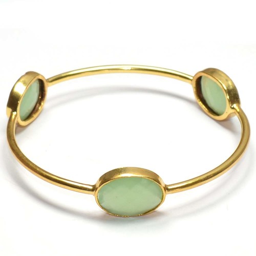 Prenite Oval 925 Sterling Sliver Bangle