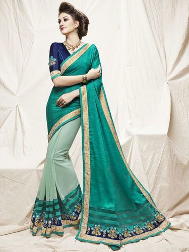 Bamber Georgette Saree