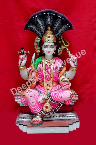 Marble Santoshi Maa Statue
