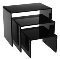 Black Acrylic Riser