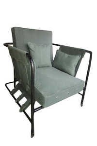 Handmade Hay Can Canvas Chair