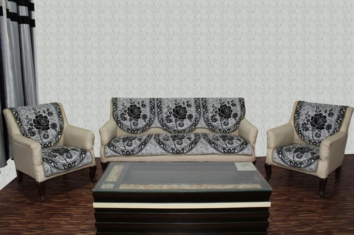 Printed Chenille Sofa Panel Beat