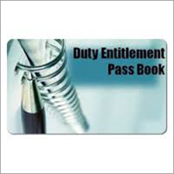 Duty Entitlement Pass Book