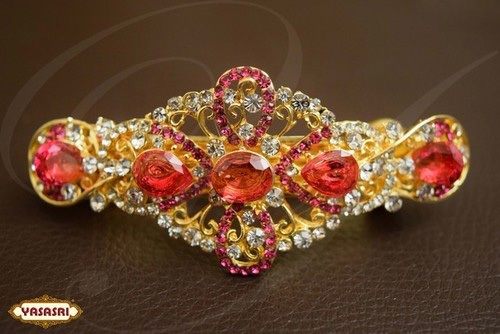 Red Lovely Colours Hair Clips