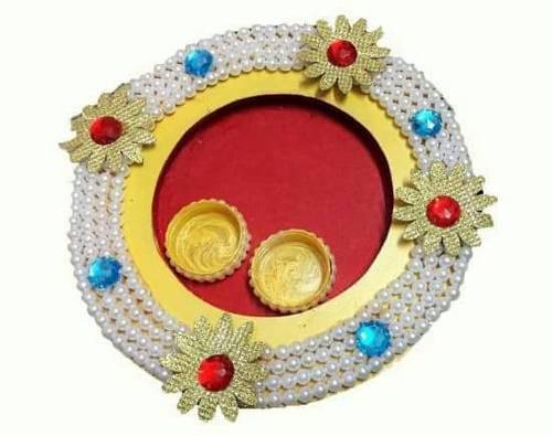 Silver Plated Pooja Thali