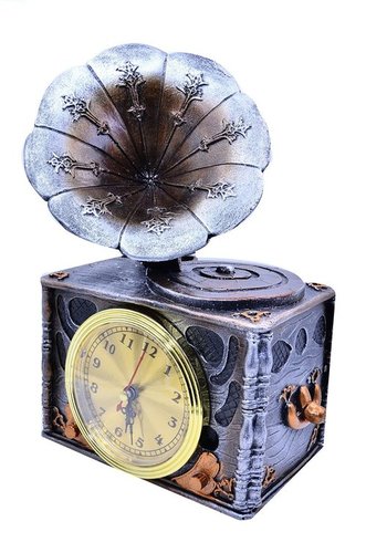 Decorative Gramophone Clock