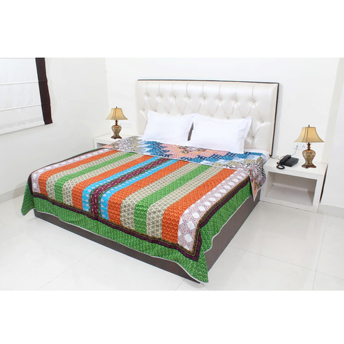 Printed Single Bed Quilt