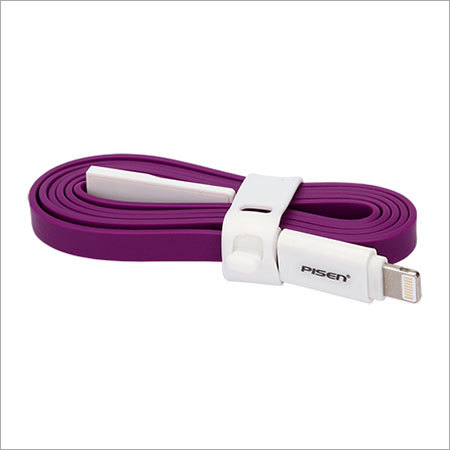 Purple Apple Lightning Cable