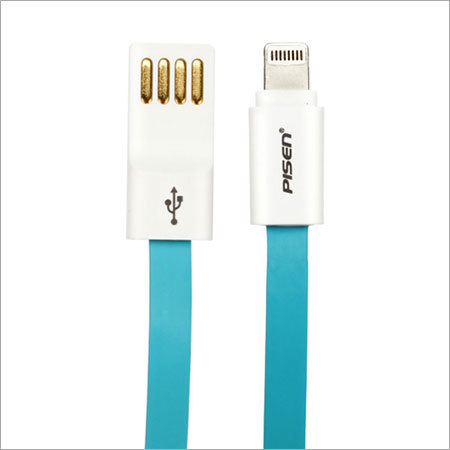 Sky Blue Apple Lightning Cable