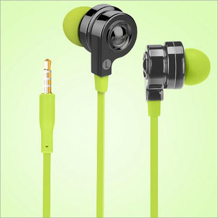 Green In Ear Earphone