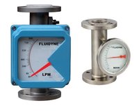 Metal Tube Magnetic Rotameter - Color: Blue