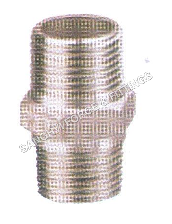 Stainless Steel Hex Nipple