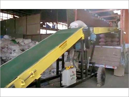Loading Conveyor - Steel Frame, Customizable Length & Width, 1 HP Motor, Variable Speed | Easy to Use, High Load Bearing Capacity, Maintenance Free