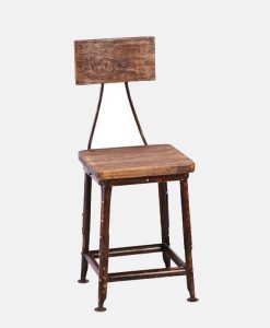 Comfortable Industrial Counter Height Stool