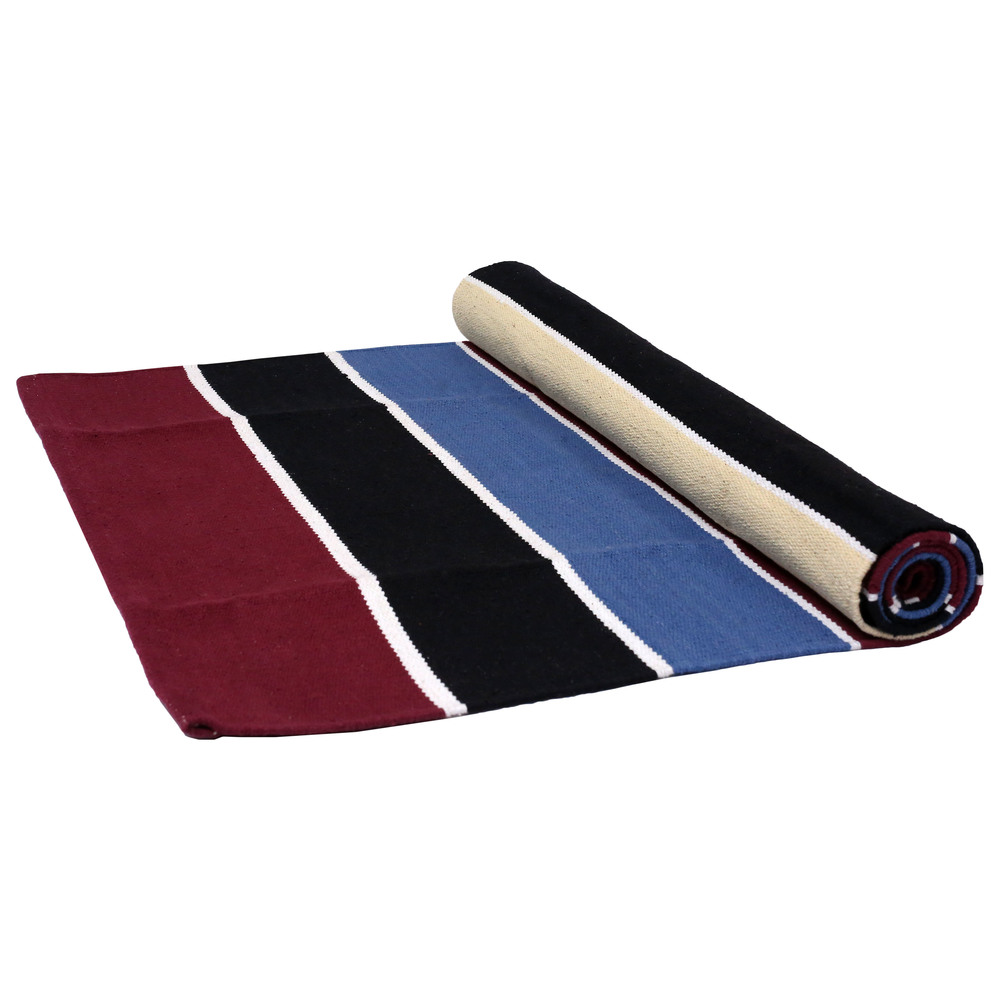 Yoga Rug/ Mat Stripe Pattern