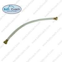 Pvc Flexible Plumbing Pipe - Female Connection, Polished Surface Treatment | Round Shape, Durable Pvc Material