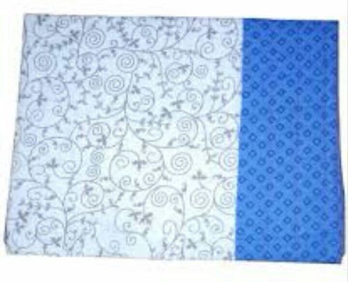 Cotton Jaipuri Quilts - 90x100 Inches, Blue | Soft Comfort, Warmth, Lightweight, Durable, Floral Pattern