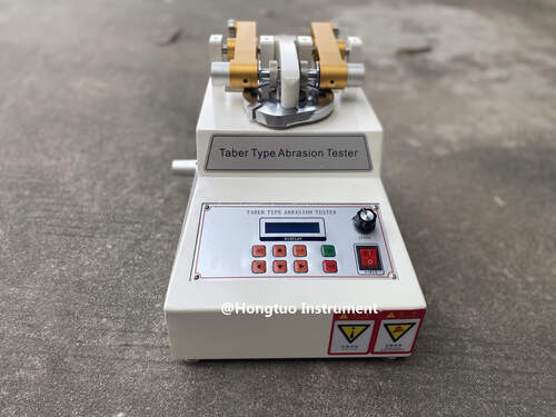 Abrasion Testing Equipment , Taber Abrasion Tester Din 53754