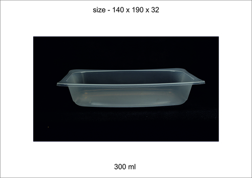 Transparent Pasta Tray