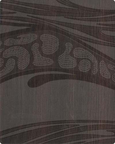 Natural Wood Dark - Wave Fins Application: Furniture Decoration