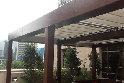Exterior Pergolla Sky Blind