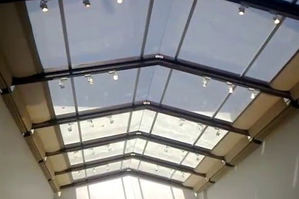 Motorised Roman Sky Blind