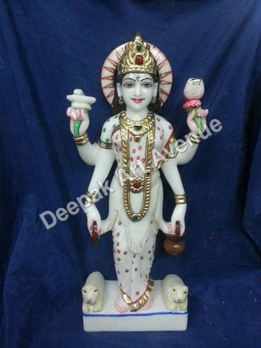 Marble Ganga Statue