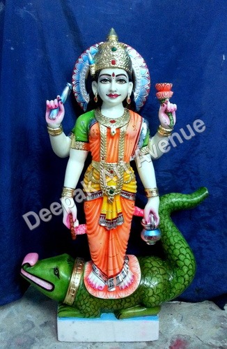 Marble Ganga Ma Moorti