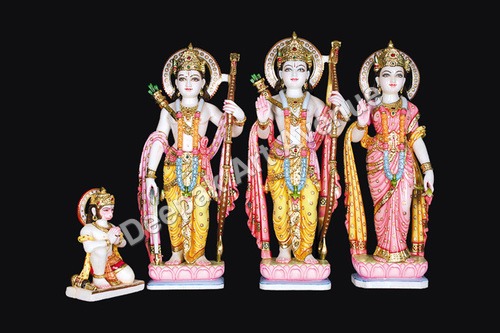 Marble Ram Darbar Statue