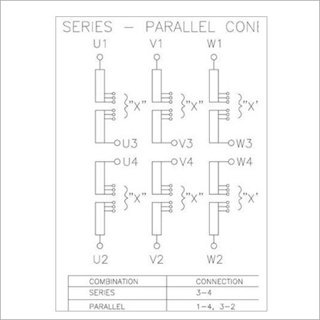 Series Parallel Connection for Tap Changer - Copper Three Phase 220-420 Volt | Oil and Air Cooling 50-60 Hertz