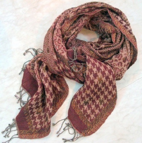 Indian Wool cotton printed scarves