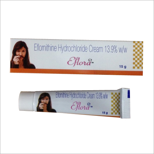 EFLORA Cream - 15g of Eflornithine 13.9% | Effective Hair Removal for Facial Areas, Safe for Various Skin Types, Ideal for Hirsutism Treatment